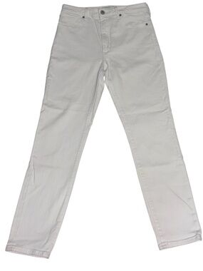Abercrombie & Fitch high rise super skinny white jeans size 28/6